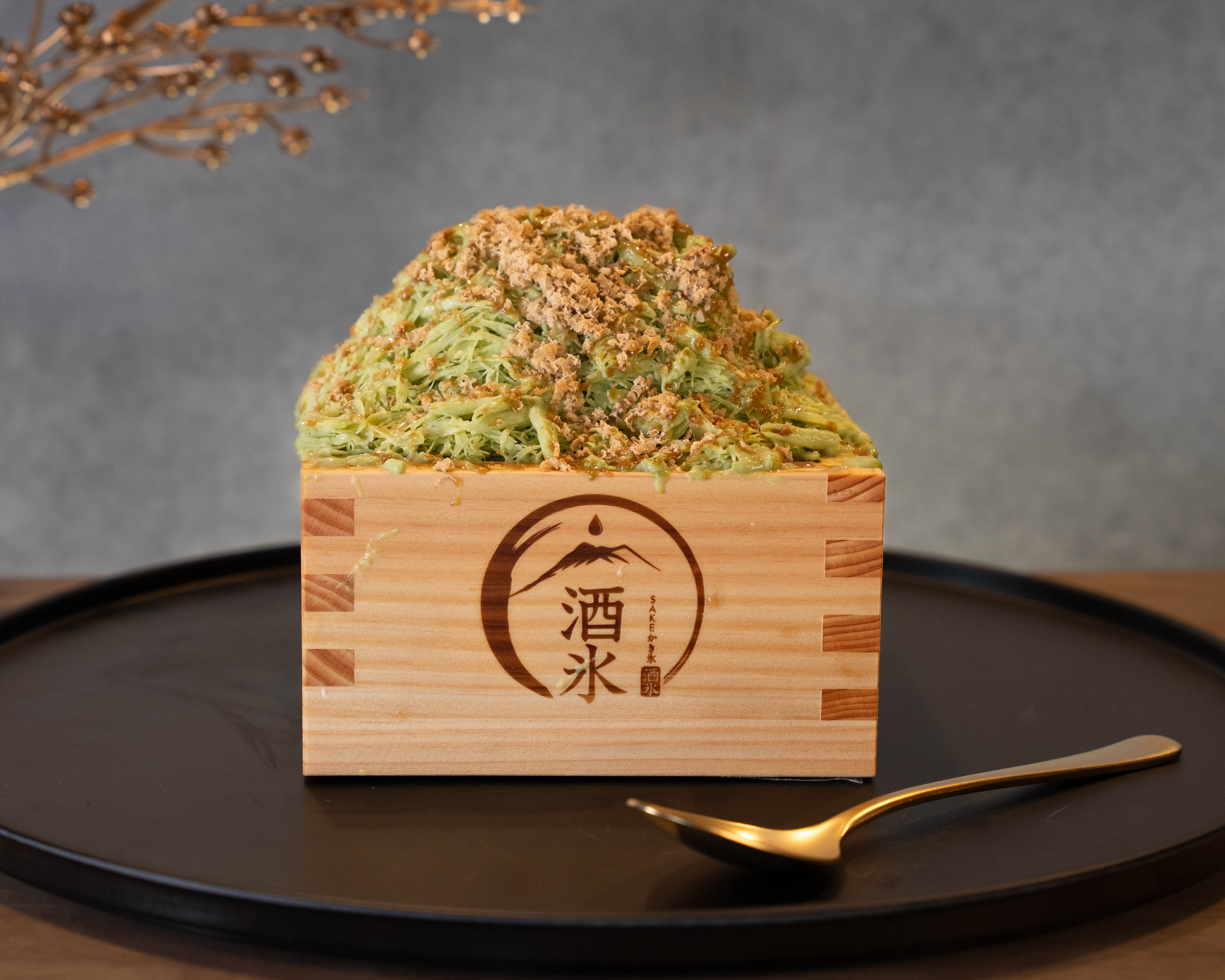 Matcha non-alcoholic drink product shot